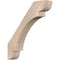Ekena Millwork 5 1/2"W x 28"D x 32"H Olympic Smooth Knee Brace, Douglas Fir BRC06X28X32OLY00SDF - alternate 1